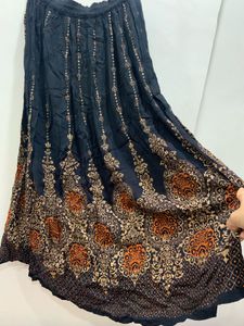 Boho Print Ethnic Skirt
