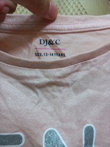 Printed Cropped T Shirt For Girls