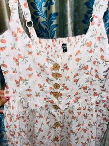 Floral Button-Down Dress