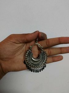 Silver Boho Dangle Earrings