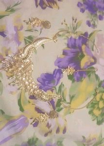 Golden Crescent Necklace Set