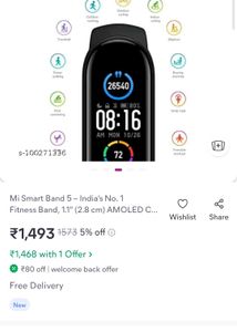 Mi Smart Band 5 - Fitness Tracker