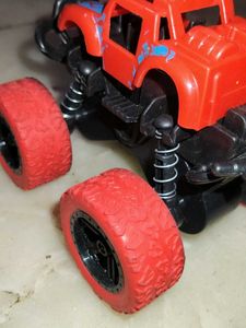 Red Monster Truck Toy