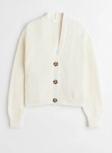 H &amp; M Elegant Cream Cardigan
