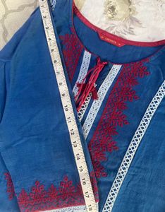 Elegant Blue Kurta Set