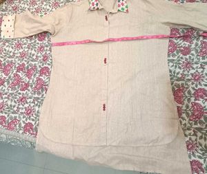 Absolutely New Stylish Beige Co-ord Set