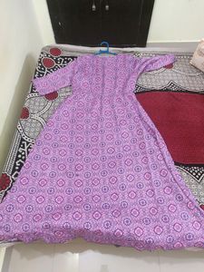 Purple Colour Dress.