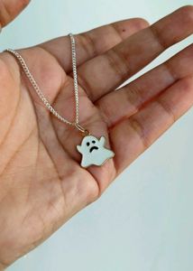 Ghosties Enamel Charm Pendent Combo🖤🤍