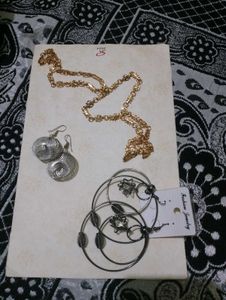 Jewelry Bundle: Necklace and Earrings