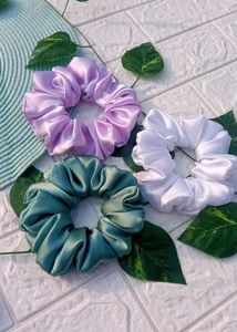 Premium Satin Scrunchies