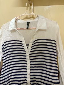 Striped Button Down Shirt 👕