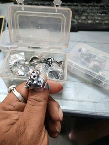 Motorchain Skull Model Ring