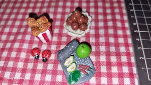 handmade clay fridge magnets combo