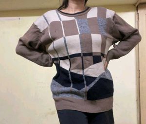 Women Vintage Oversized Sweater
