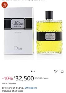Christian Dior Eau Sauvage Parfum Vintage Perfume