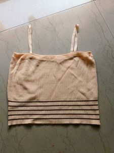 Stylish Sleeveless Crop Top