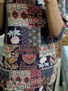 Boho Block Print Kurta – Elegant & Comfortable