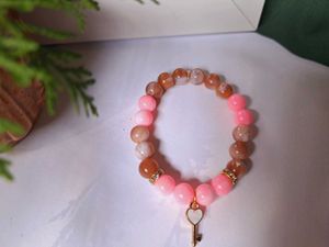 Korean Style Bracelet With Charm 2piece