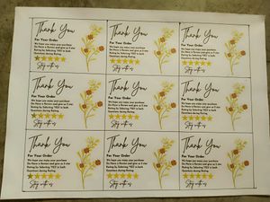 27+9(FREE) Shipping Thankyou Labels