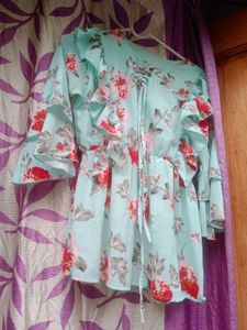 Blossom Breeze Ruffle Top