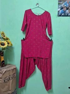 Pink Printed Kurta salwar ❤