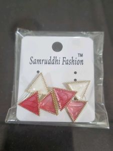Triangle Dangle Earrings