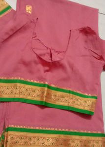 Pink  Silk Saree