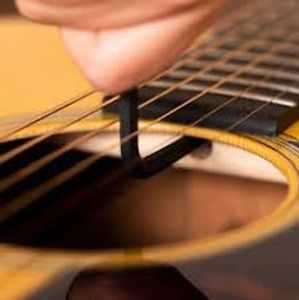 Belear Large Dreadnought   Guitar With Capo And Pi