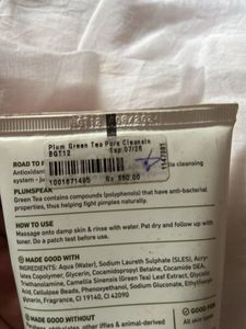 Plum Green Tea Face Wash