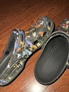 Black Crocs UK-8