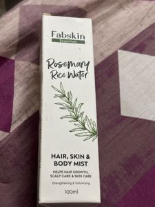Fabskin Rosemary rice water Spray