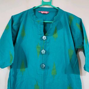 Leaf Print Kurti