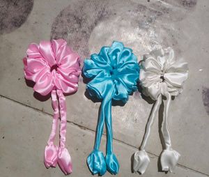Satin Scrunchie Combo Pack (pack of 4)