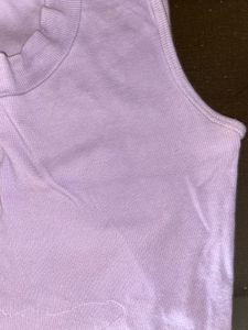 Cute Lavender Crop Top
