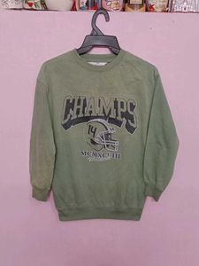 H&M Green Sweatshirt