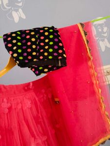 wadding wear flower lehenga choli