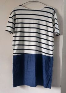 Everyday casual Tshirt dress with patches 😍
