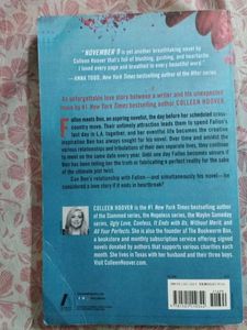 November 9 By Collen Hoover