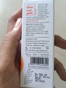 Plum Mandarin &amp; Vitamin C Serum