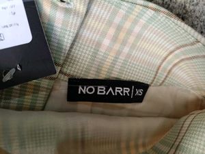 Nobarr Plaid Mini Skirt, XS Size