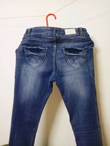 Dark Blue Branded Jeans