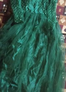Emerald Green Dress Material