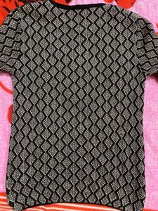 Patterned Long Sleeve Top