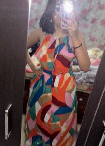 Multicoloured Maxi Dress