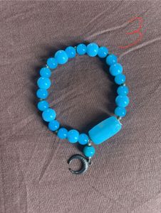 Black &amp; White Beaded Bracelet