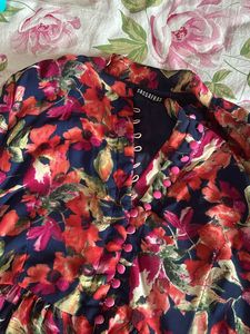 multi colour long shrug