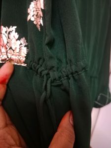 Janasya Brand Golden Printed Flawless Kurta