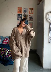 Cozy Oversized Knit Sweater