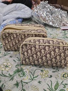 Combo two offwhite Pouches - 2pc New Packed