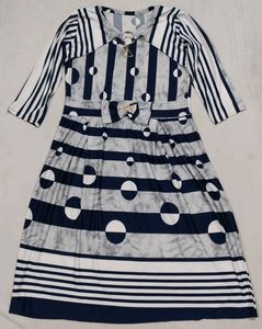 Striped &amp; Polka Dot Dress